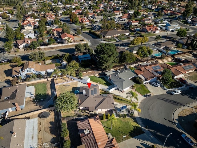 drone / aerial view