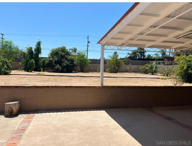 view of patio / terrace