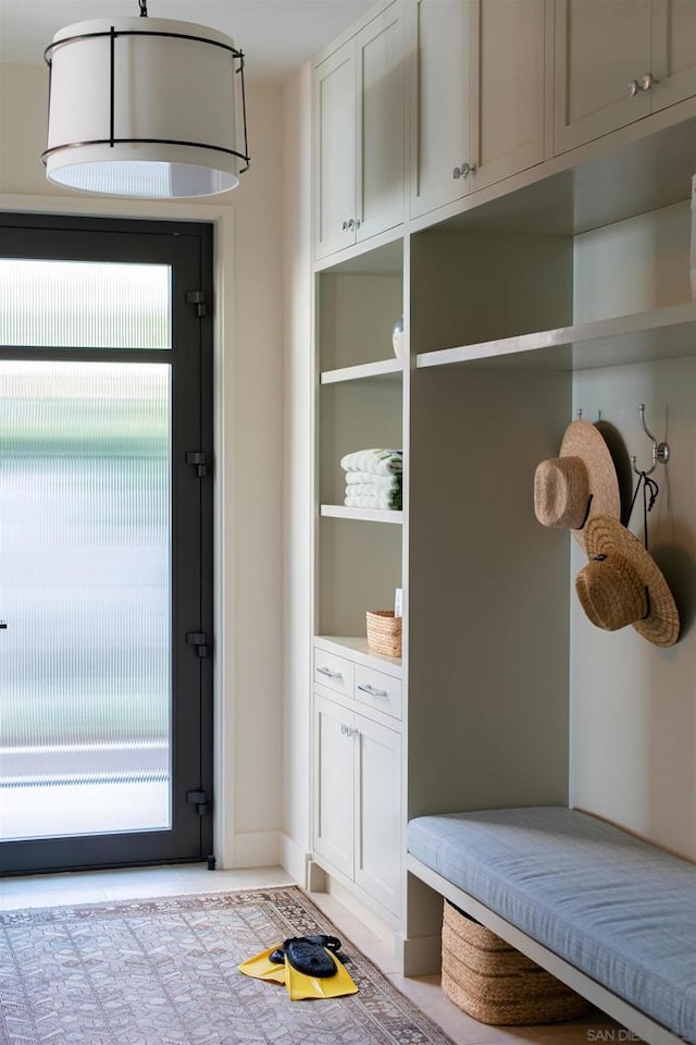 view of mudroom