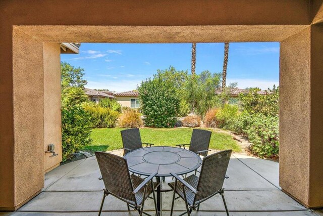 view of patio / terrace