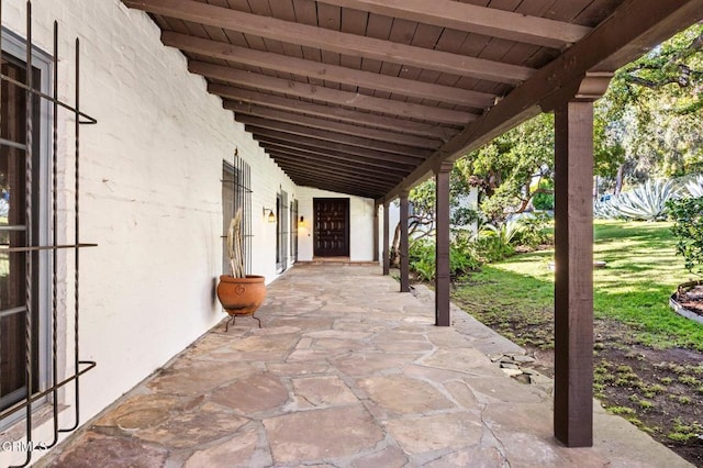 view of patio