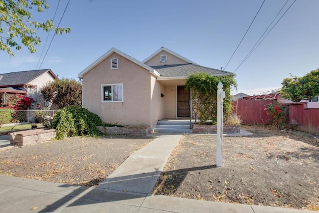 view of bungalow