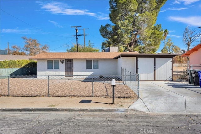 view of ranch-style home