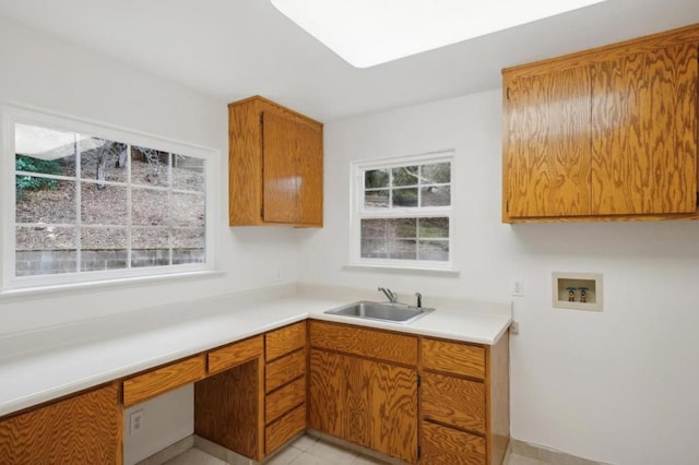 kitchen featuring sink