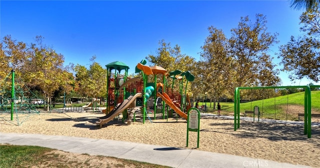 view of community playground