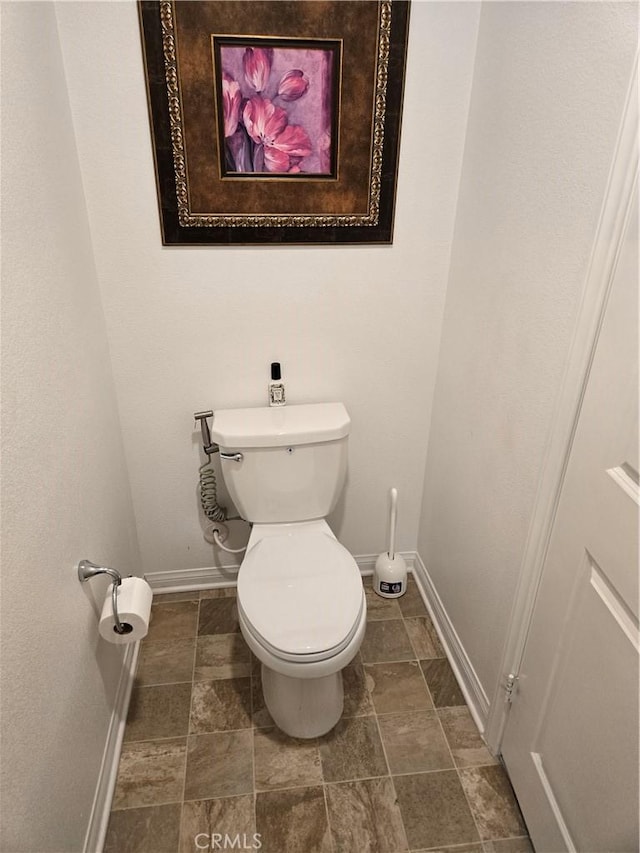 bathroom with toilet