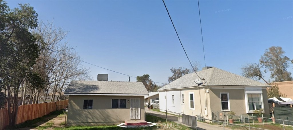 view of rear view of property