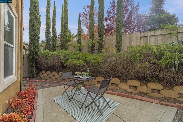 view of patio / terrace