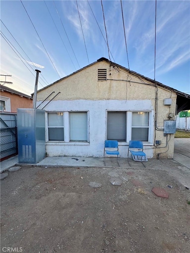 view of rear view of house