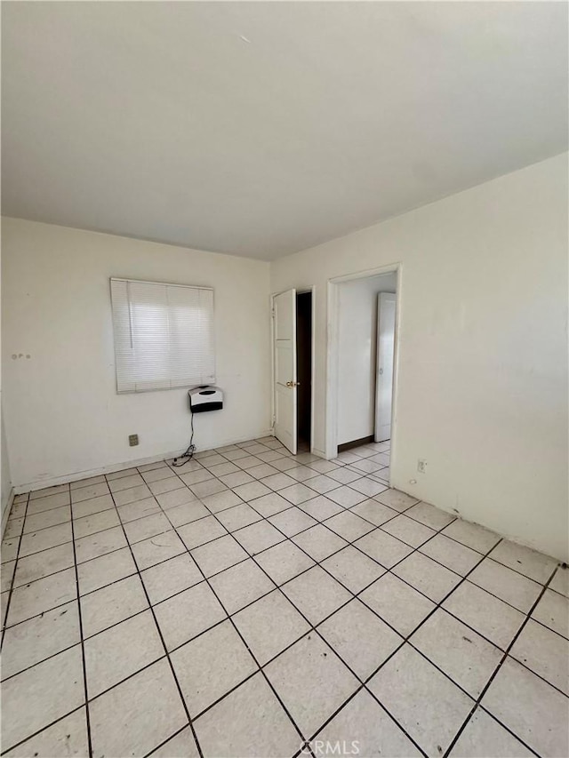 view of tiled empty room