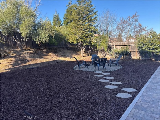 view of yard