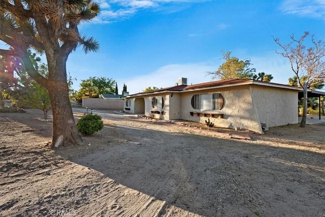 view of ranch-style house