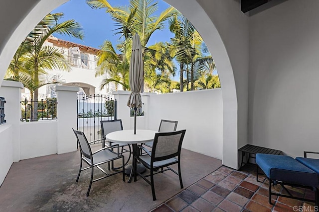 view of patio / terrace