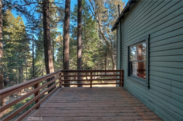 view of deck