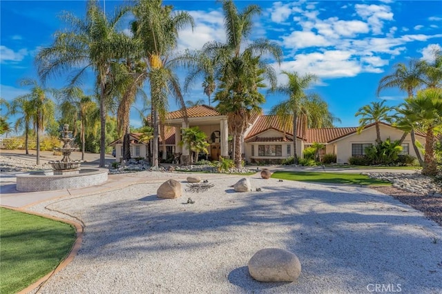 view of mediterranean / spanish-style home