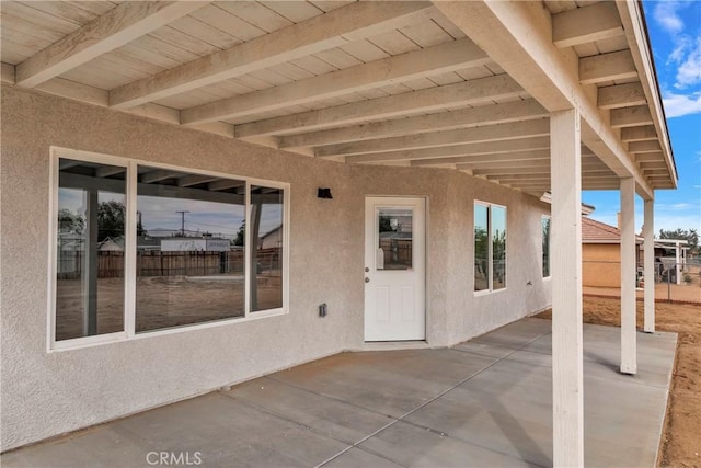 view of patio / terrace