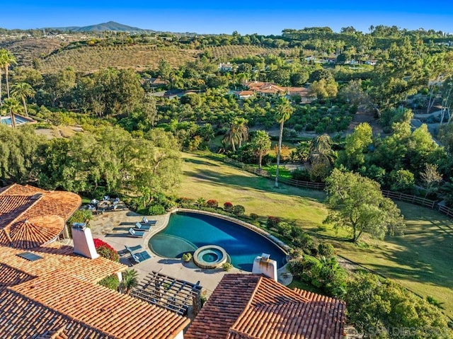 view of pool