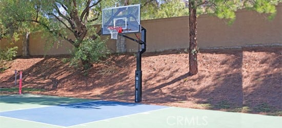 view of basketball court