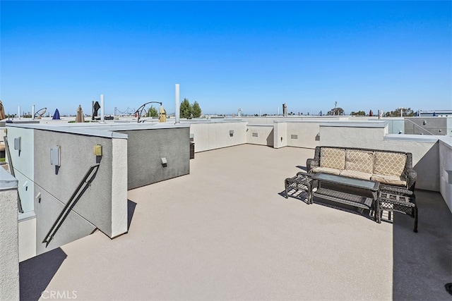 view of patio / terrace with outdoor lounge area