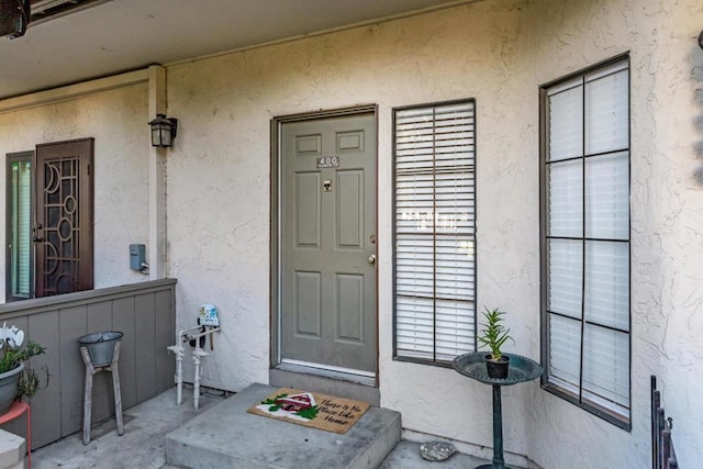 view of entrance to property