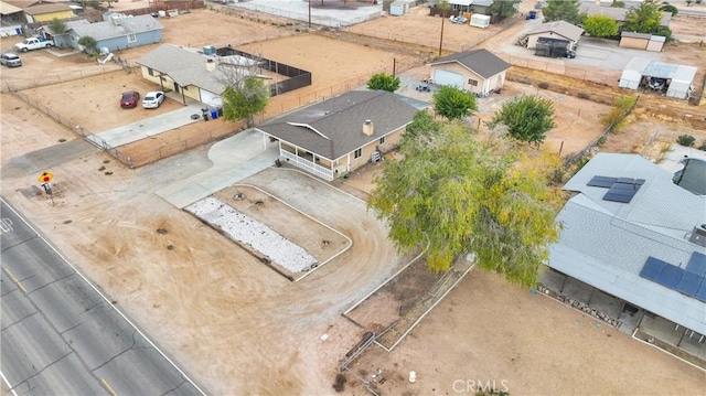 birds eye view of property featuring a residential view