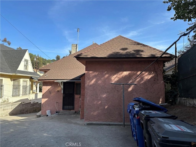 view of back of house