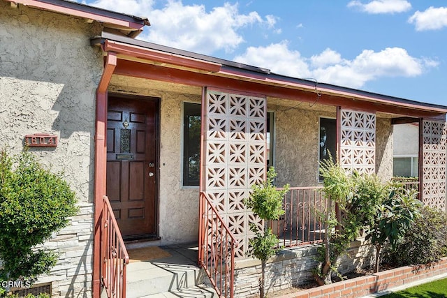 view of entrance to property