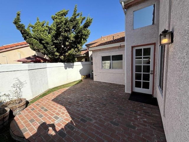 view of patio