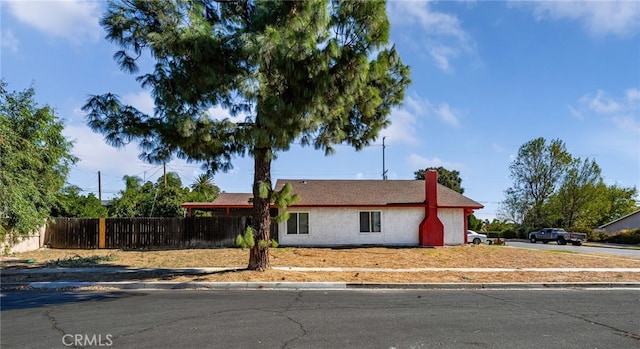 view of ranch-style home