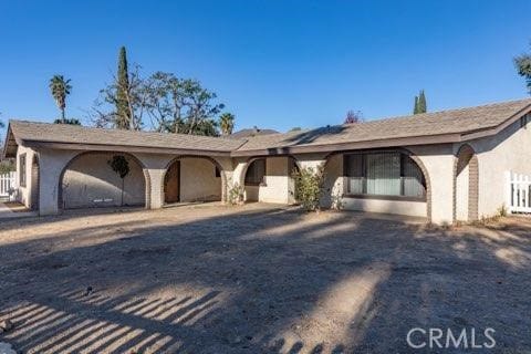 view of ranch-style home