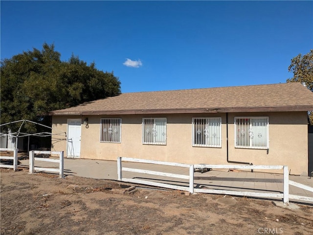 view of side of property