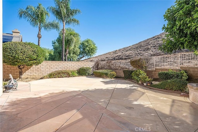 view of patio