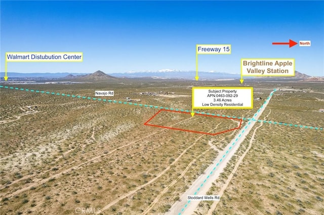 20501 Stoddard Wells Rd, Apple Valley CA, 92307 land for sale