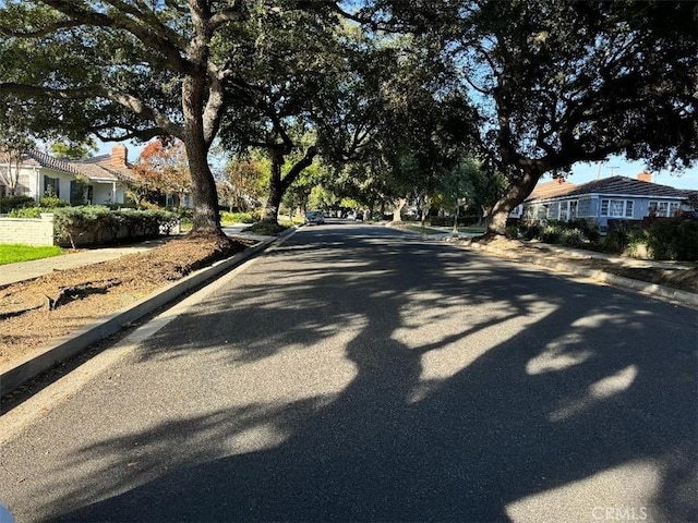 view of street