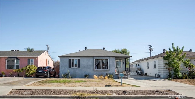 view of bungalow-style home