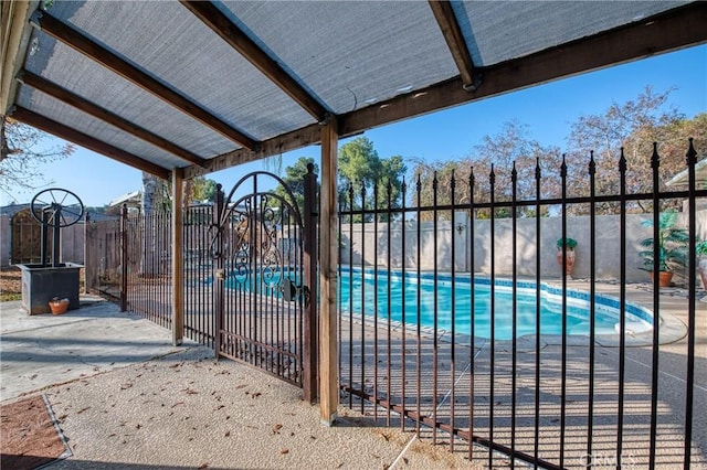 view of swimming pool