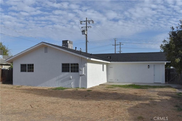 view of rear view of house