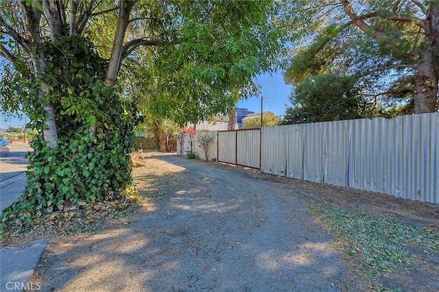 view of street