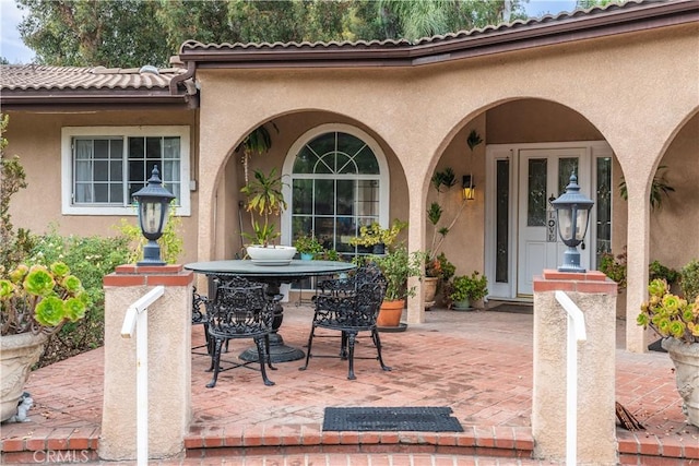 view of patio