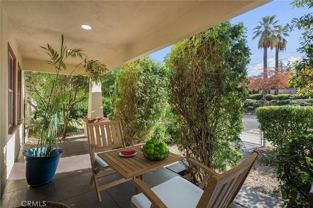 view of patio / terrace