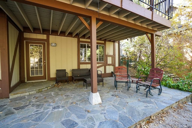 view of patio / terrace with outdoor lounge area