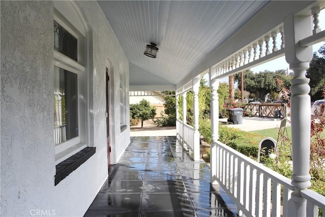 view of patio