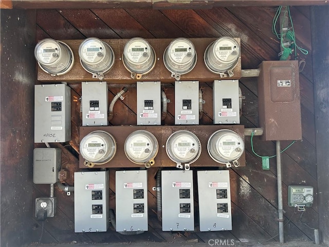 utility room featuring electric panel