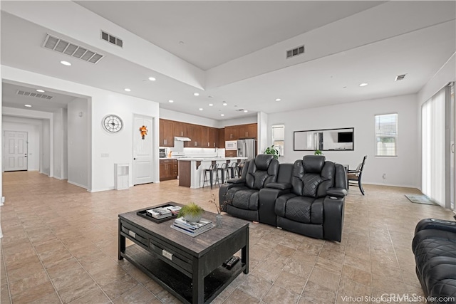 view of living room