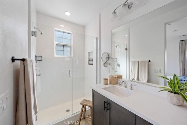 20 Jaripol Cir, Rancho Mission Viejo, CA 92694 - bathroom featuring vanity and a stall shower