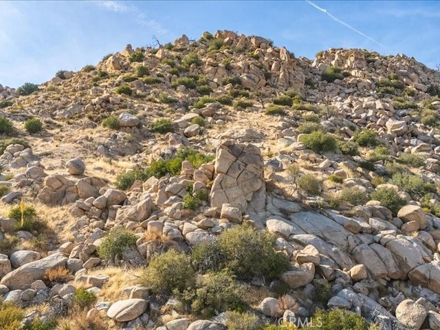 view of mountain feature