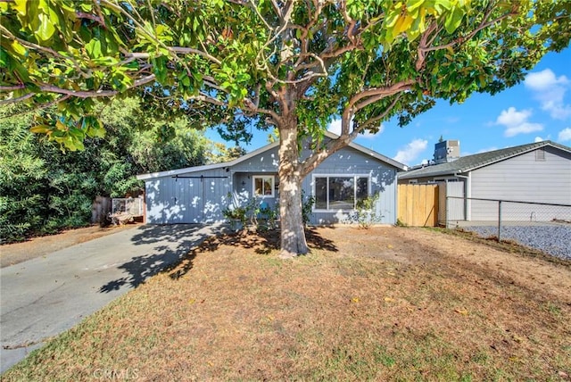 view of ranch-style house