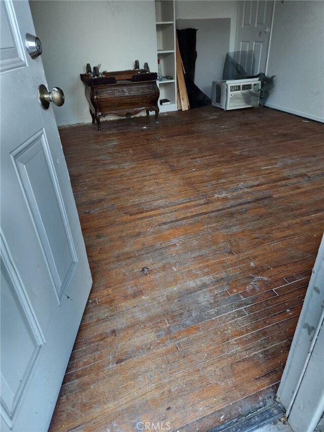 interior space featuring hardwood / wood-style floors