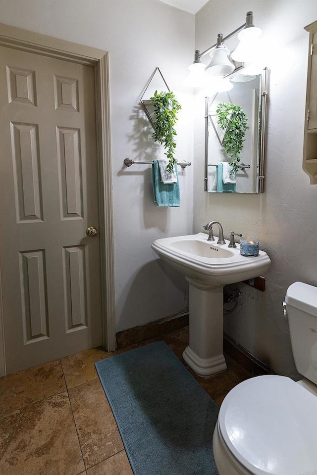 bathroom with toilet