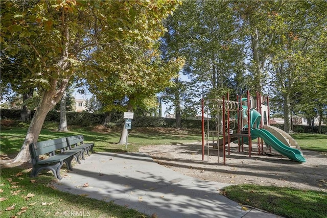 view of playground